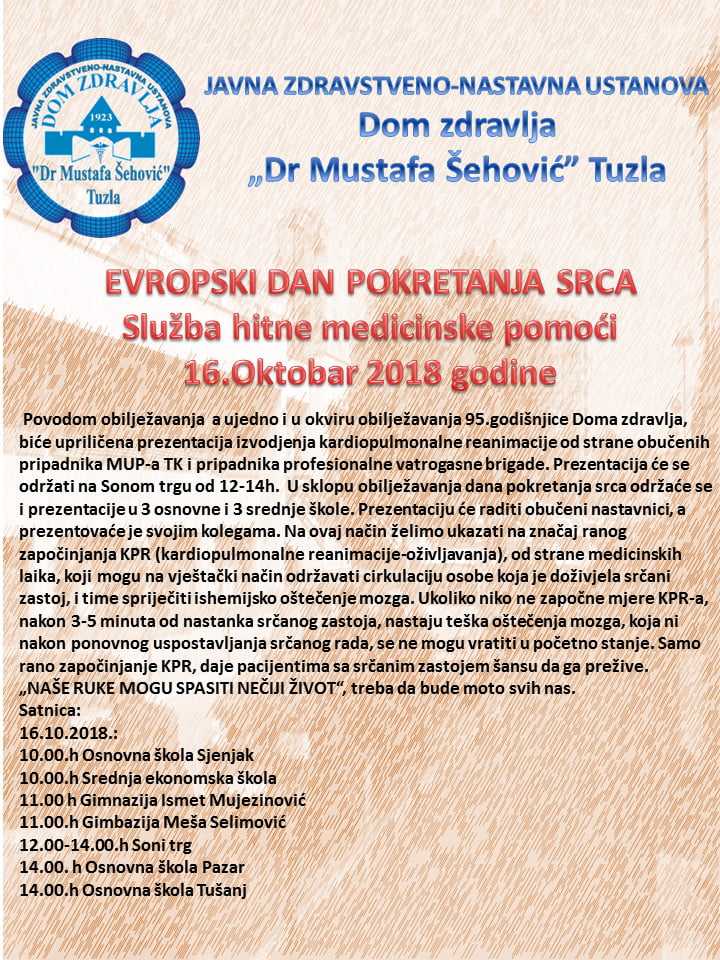 DAN POKRETANJA SRCA
